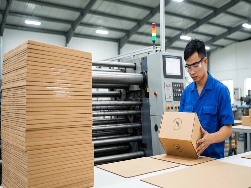 Ứng dụng đa dạng của hộp carton 10x10x8cm nắp đối 3 lớp