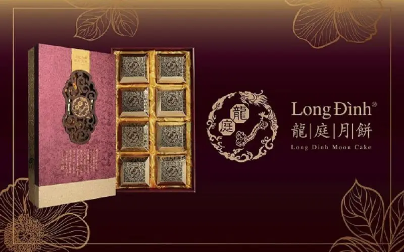 bánh trung thu Long Đình, hộp bánh trung thu long đình