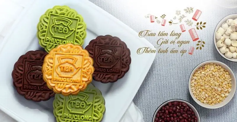 Bánh trung thu của thương hiệu Phúc Long.
