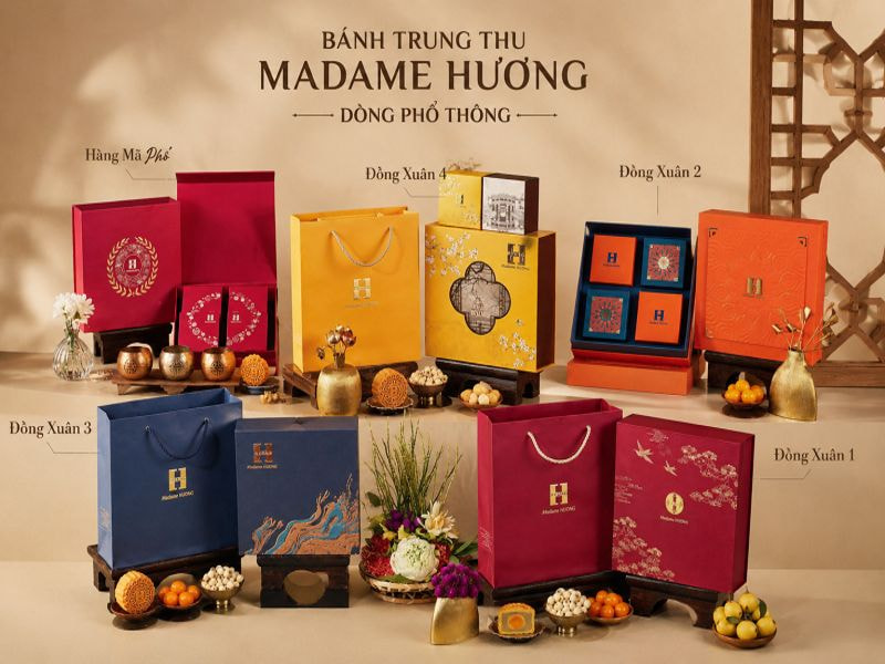 Bánh Trung Thu Madame Hương dòng phổ thông