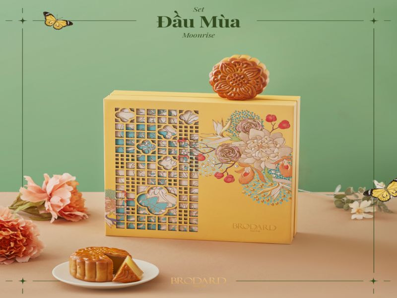 Bánh trung thu Brodard Mooncake – Combo bánh Đầu Mùa