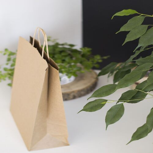 Mẫu 07k: C04 – Túi giấy màu nâu (26x13x26)