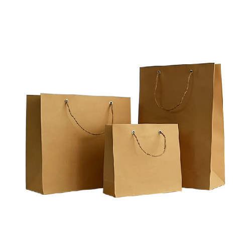 C04 túi giấy màu nâu 26x13x26