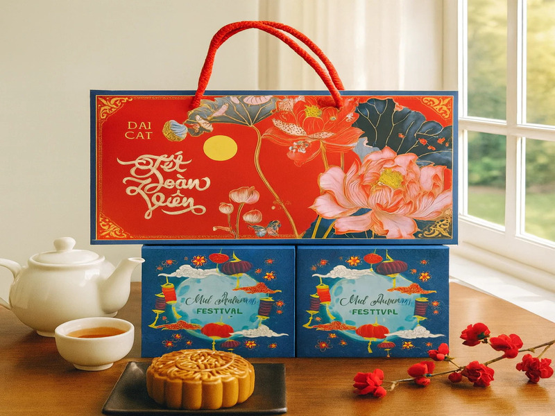 Đặc điểm nổi bật của hộp bánh trung thu giấy mềm
