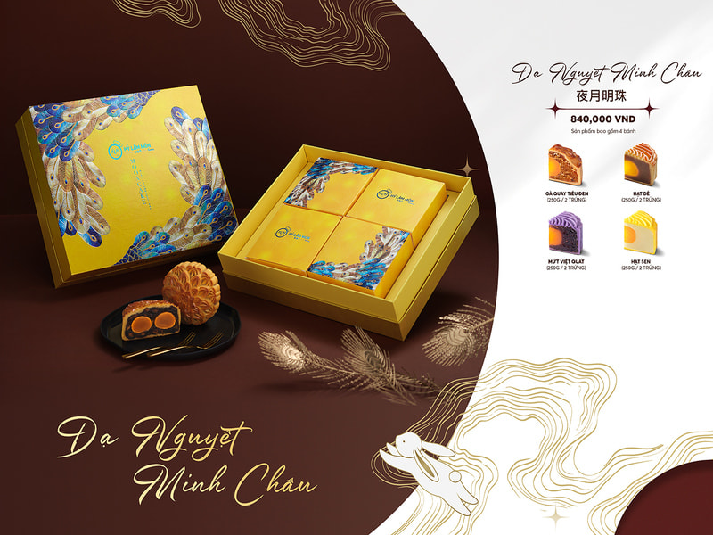 Hộp bánh Dạ Nguyệt Minh Châu 