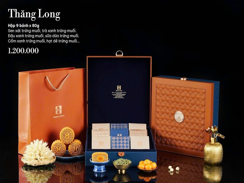 Hộp bánh trung thu truyền thống