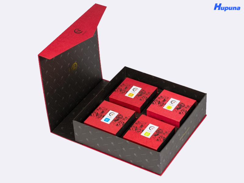 Hộp carton lạnh nắp gập đựng trà