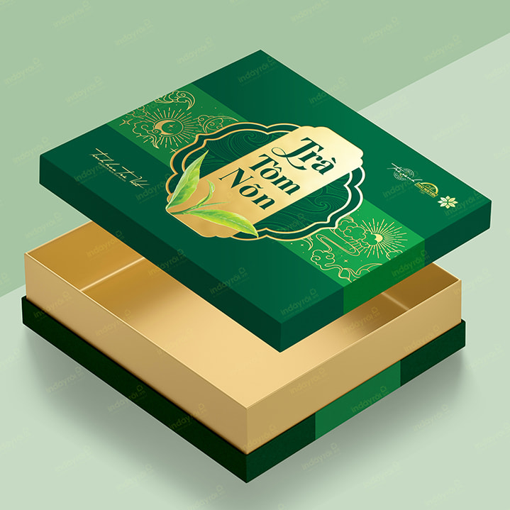 Hộp đựng trà nắp âm dương ảnh 3