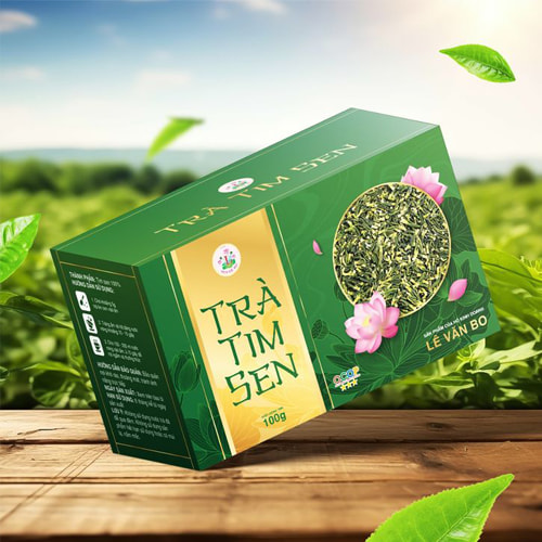 Hộp đựng trà nắp gập ảnh 3