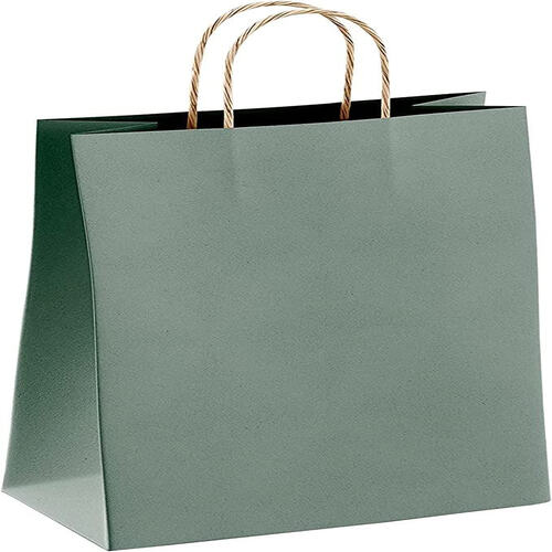Mẫu 05k: M06-B Túi giấy màu xanh (35x13x25)