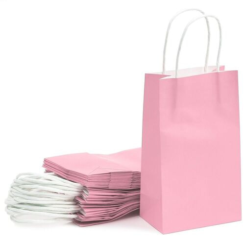M08-P Túi giấy màu hồng 30x15x40