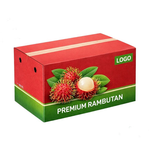 Thùng carton đựng chôm chôm