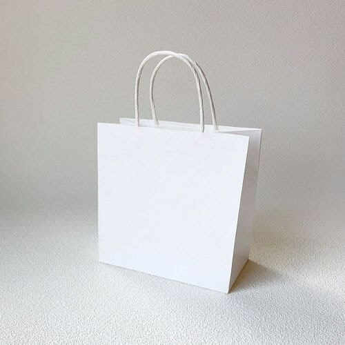 Túi giấy màu trắng 12x6x22 cm ảnh  3