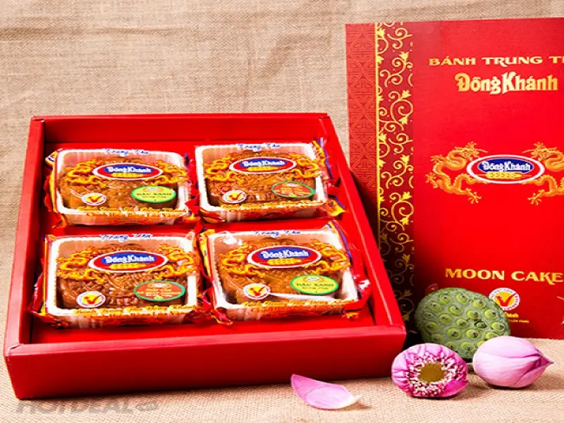 Bánh trung thu Đồng Khánh, hộp bánh trung thu