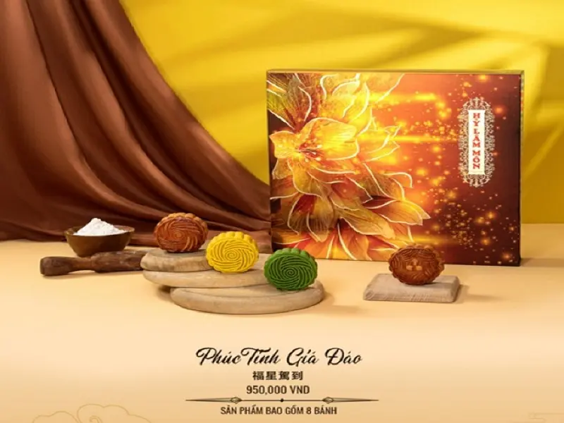 Bánh trung thu Hỷ Lâm Môn, Hộp quà trung thu, bánh trung thu