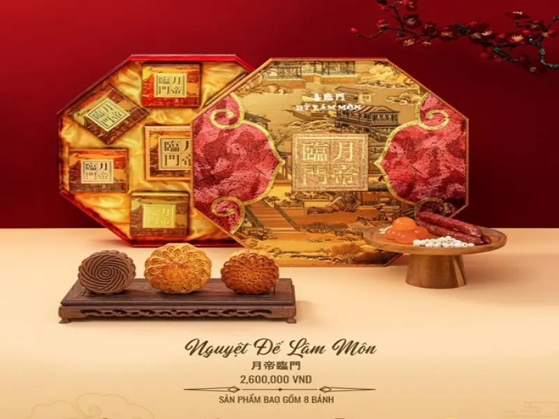 Bánh trung thu Hỷ Lâm Môn, Hộp quà trung thu, bánh trung thu