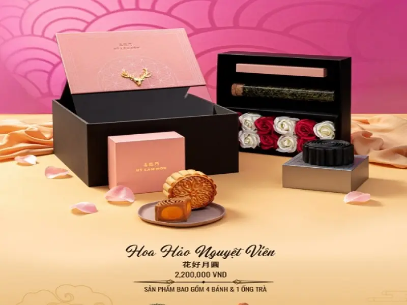 Bánh trung thu Hỷ Lâm Môn, Hộp quà trung thu, bánh trung thu