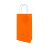 Mẫu 02k: M01-OR Túi giấy màu cam (12x6x22)