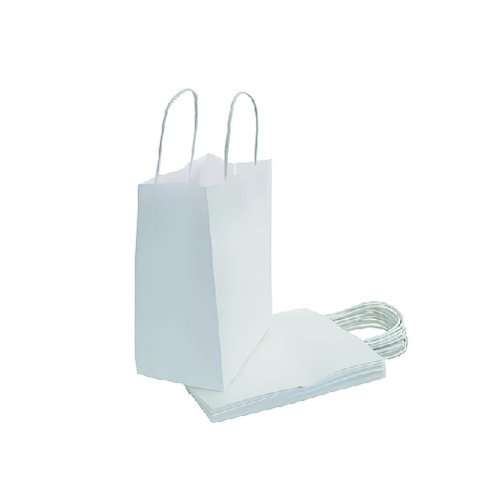 Túi giấy màu trắng 15.5x9x25 2