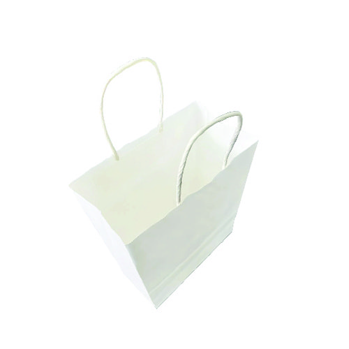 Túi giấy màu trắng 19.5x8x20.5