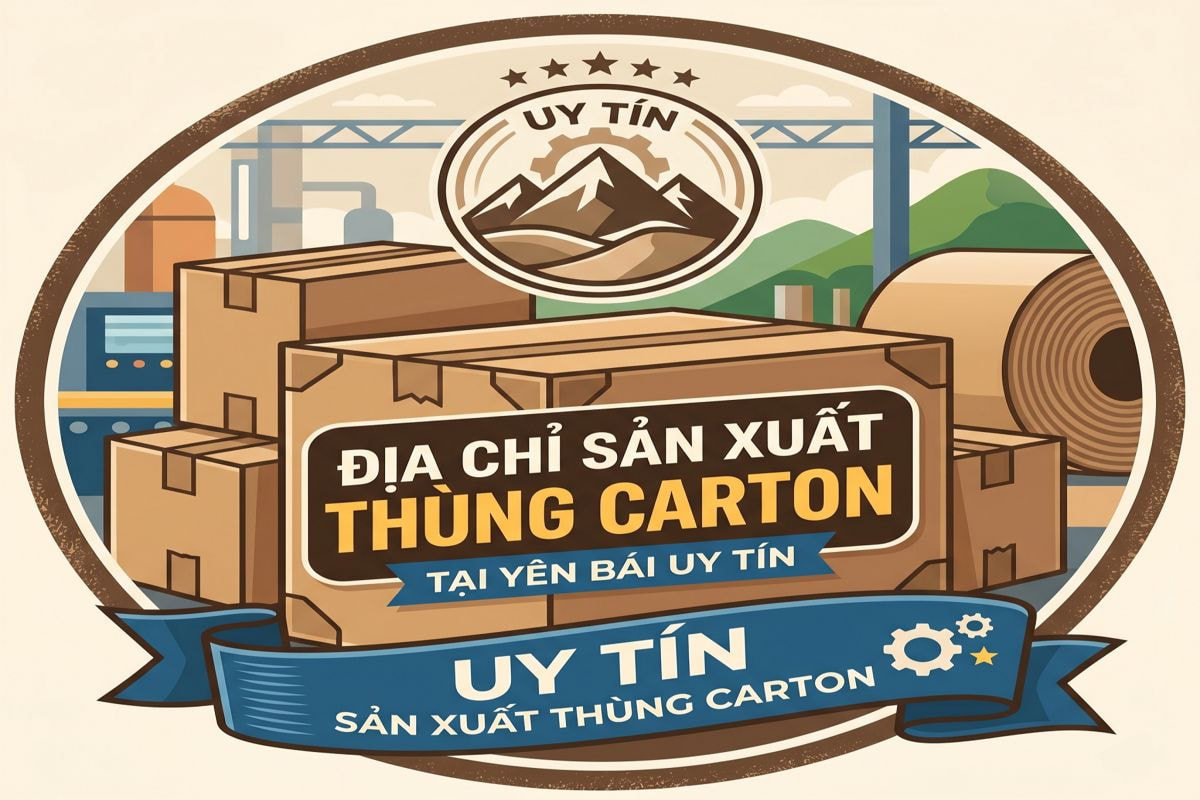 Địa chỉ sản xuất thùng carton tại Yên Bái uy tín