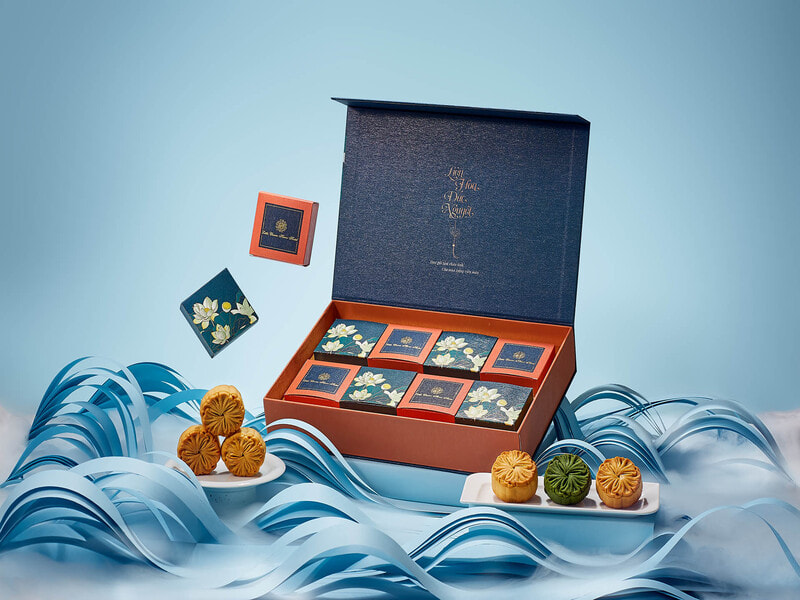 Hộp bánh trung thu nam châm – Sang trọng, hiện đại