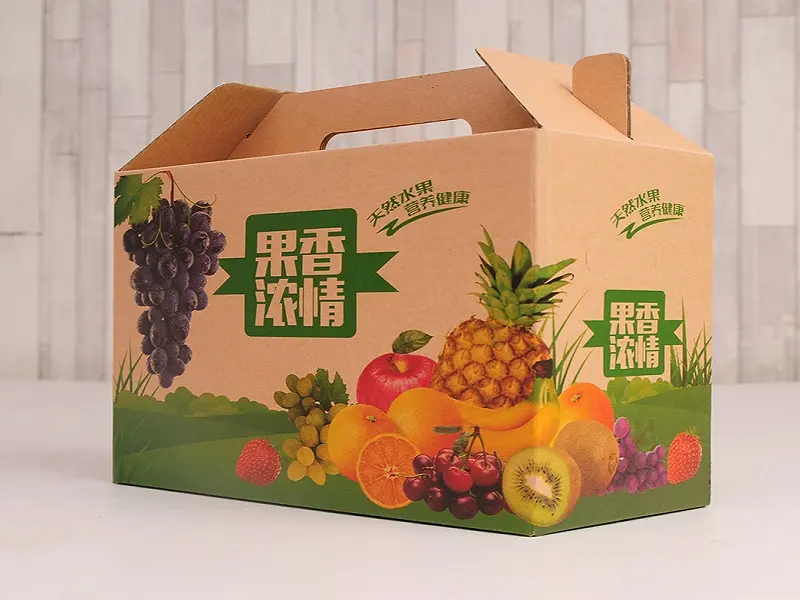 Khay carton đựng nông sản, thùng đựng nông sản, thùng carton