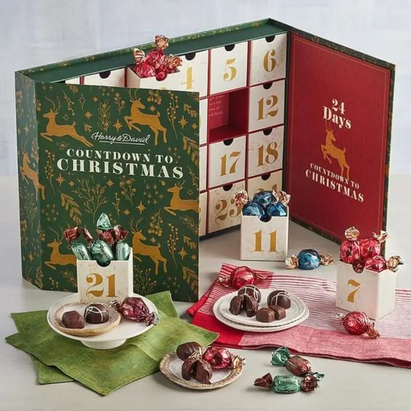 hộp quà noel trang trí, hộp quà noel, hộp quà giáng sinh