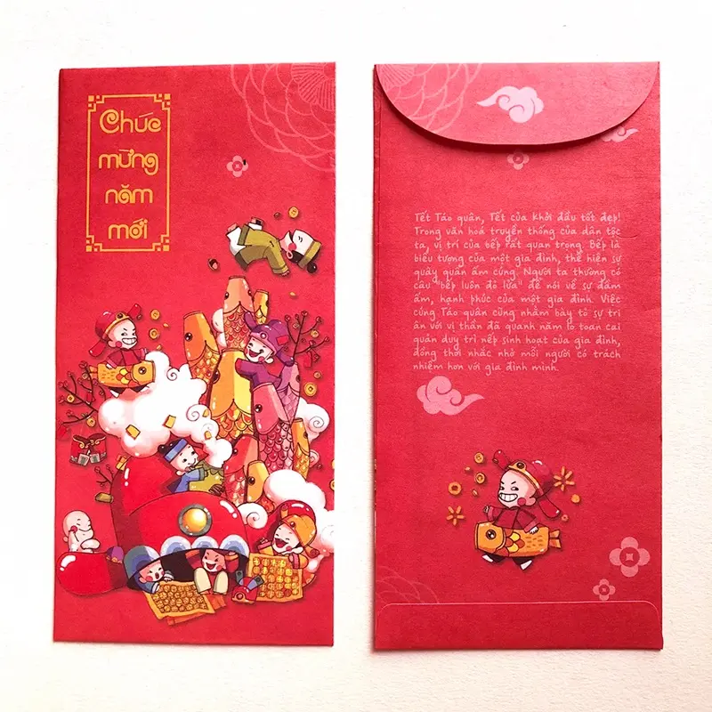 Bao lì xì chúc mừng năm mới