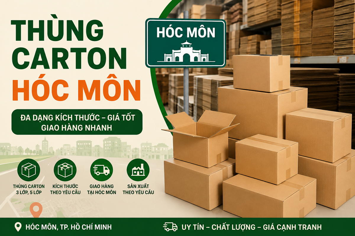 Thùng carton Hóc Môn
