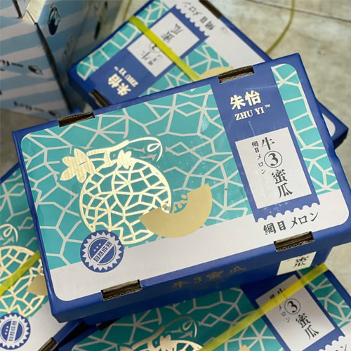 Thùng đựng dưa lưới xuất khẩu