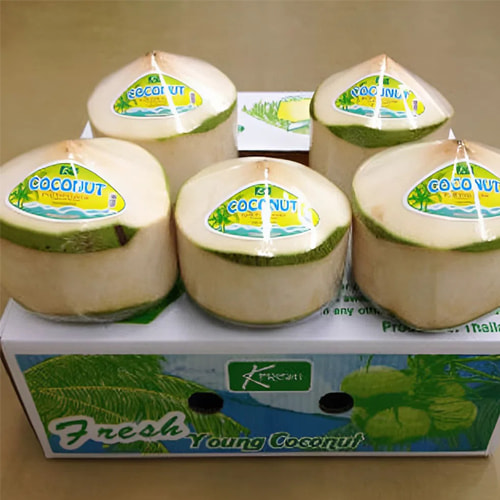 Thùng đựng dừa tươi xuất khẩu ảnh 2