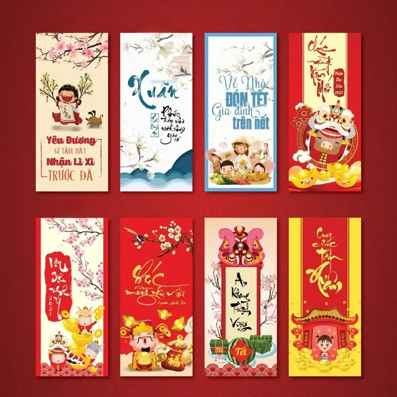 Bao lì xì chúc mừng năm mới, ý nghĩa bao lì xì chúc mừng năm mới