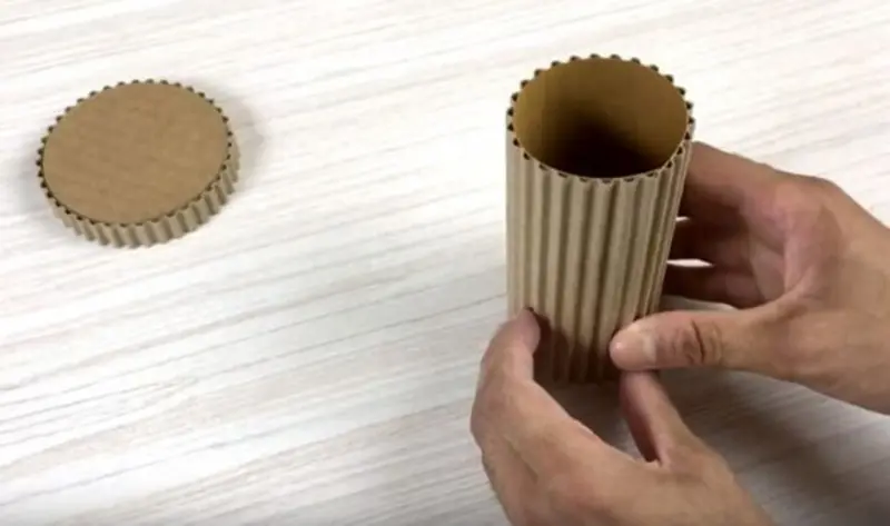 Cách làm hộp đựng bút bằng bìa carton, học tập làm hộp đựng bút bằng bìa carton