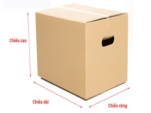 Mách bạn cách xác định kích thước thùng carton chuẩn xác nhất