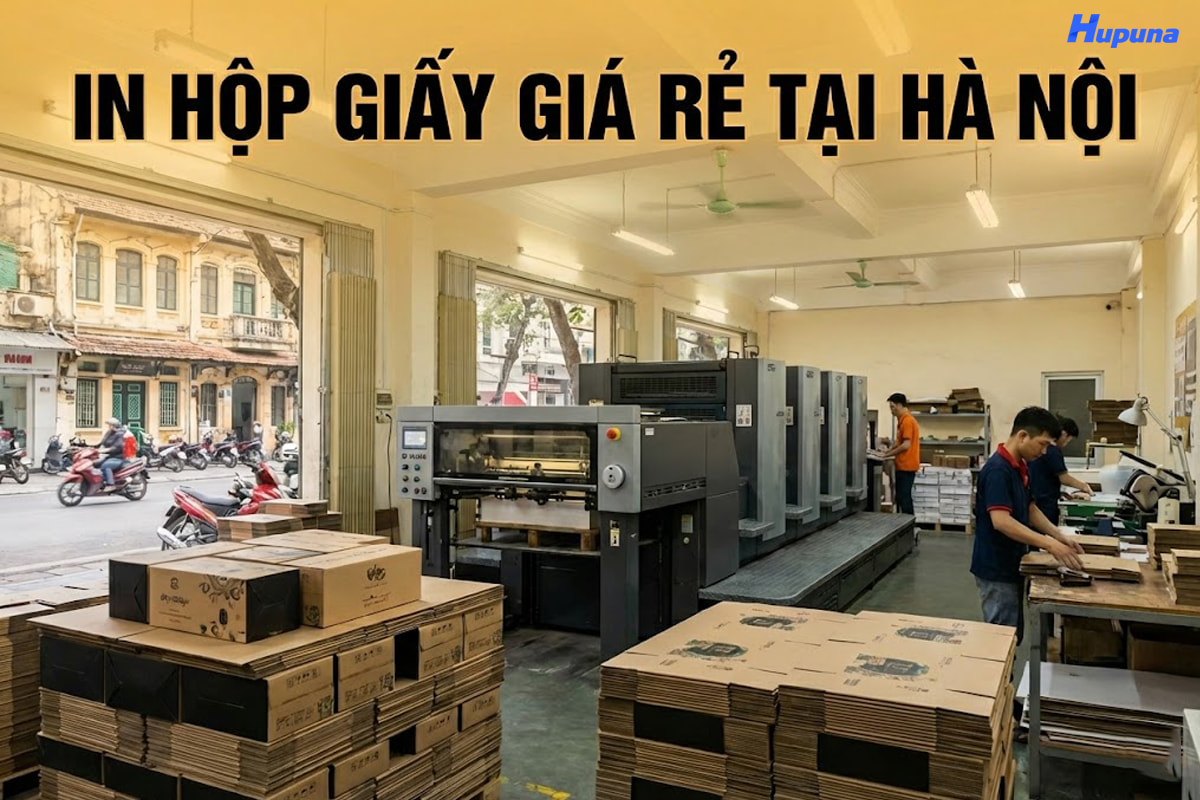 In hộp giấy giá rẻ tại Hà Nội