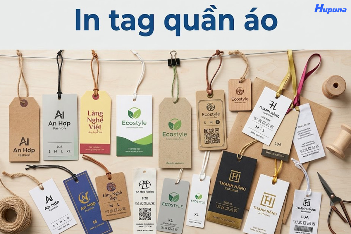 In tag quần áo