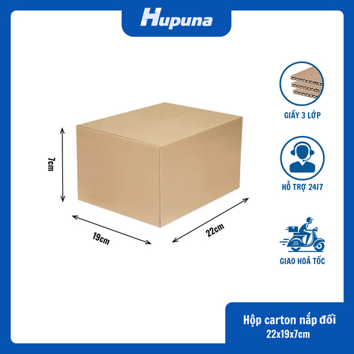 Hộp carton 22x19x7cm nắp đối 3 lớp(1)