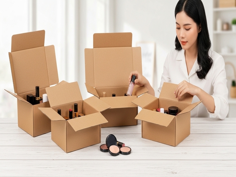 Hộp carton 30x30x20cm nắp đối 3 lớp