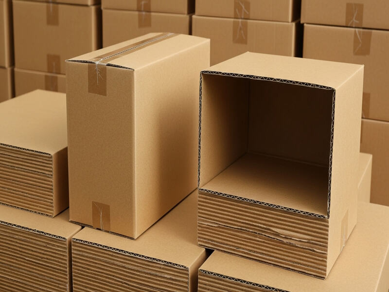 Hộp carton 40x40x30cm nắp đối 3 lớp