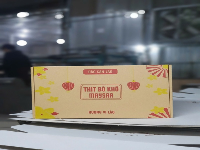 Hộp đựng thịt bò khô