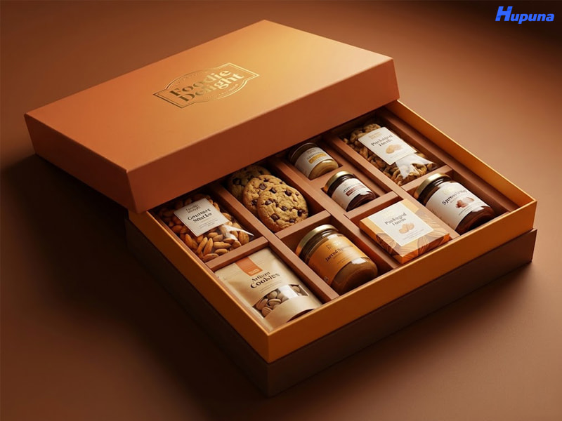 Hộp giấy đựng bánh kẹo và hạt Foodie Delight