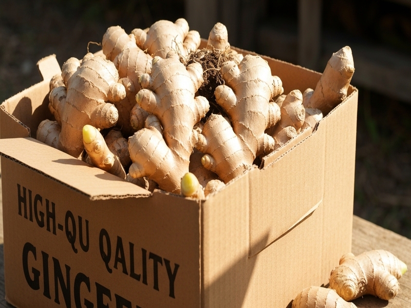 Thùng carton đựng gừng