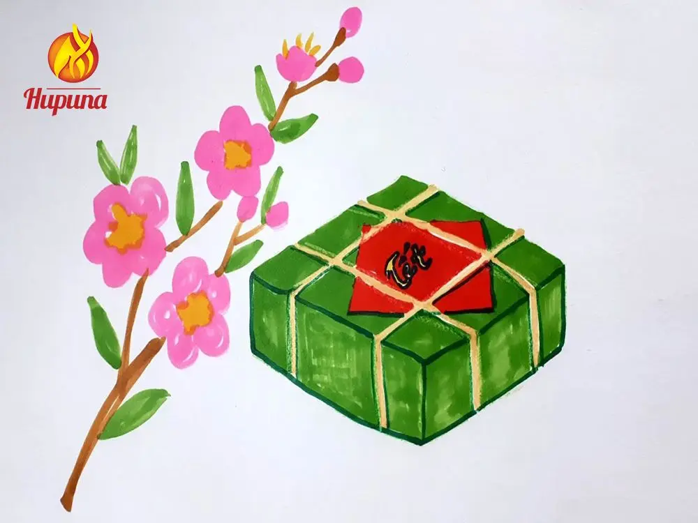 tranh vẽ ngày Tết, vẽ tranh ngày Tết, treo tranh ngày Tết