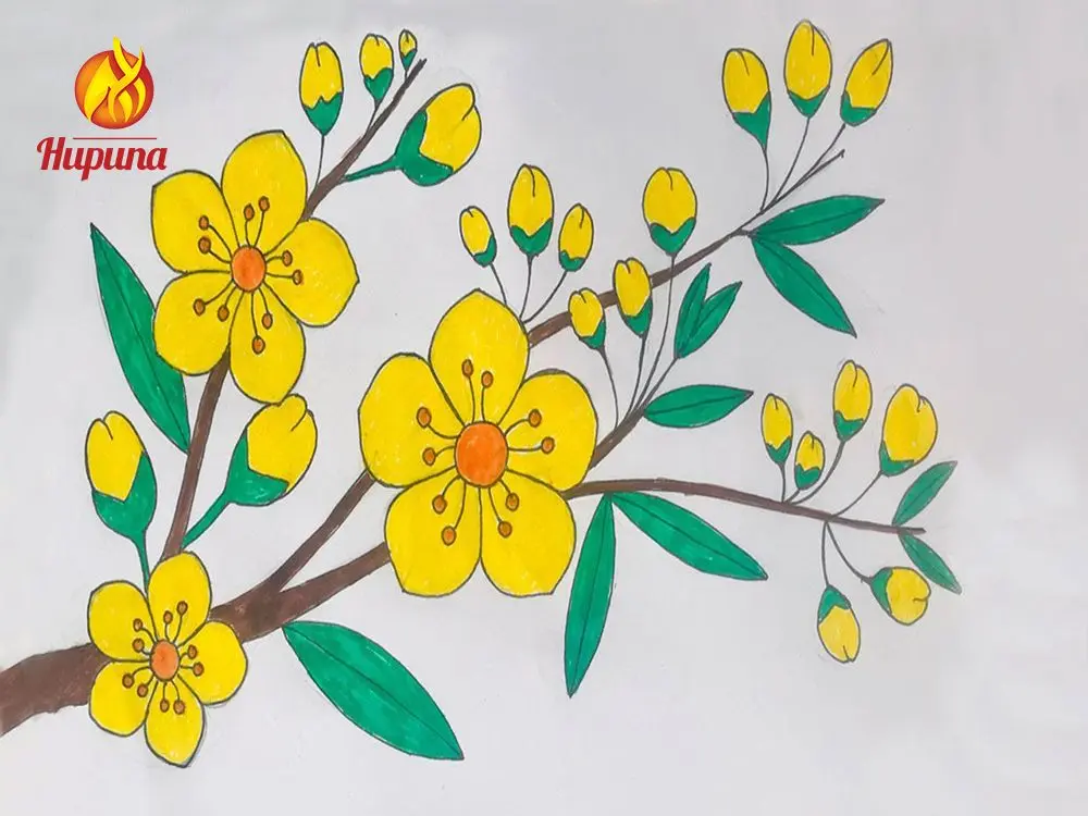 tranh vẽ ngày Tết, vẽ tranh ngày Tết, treo tranh ngày Tết