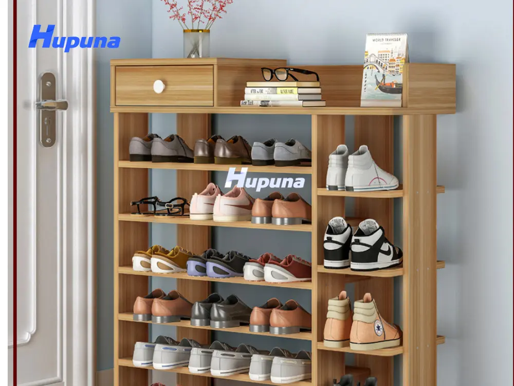vị trí đặt kệ giày khi làm kệ giày bằng thùng carton