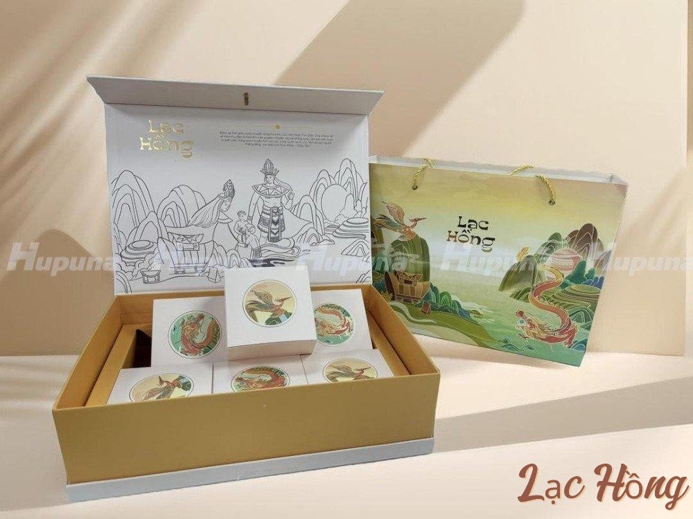 Hộp bánh trung thu "Lạc Hồng"