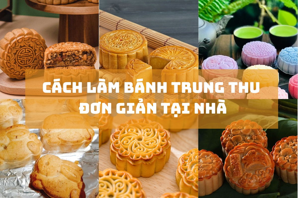 Cách làm bánh Trung thu từ nồi chiên không dầu thành công 100%
