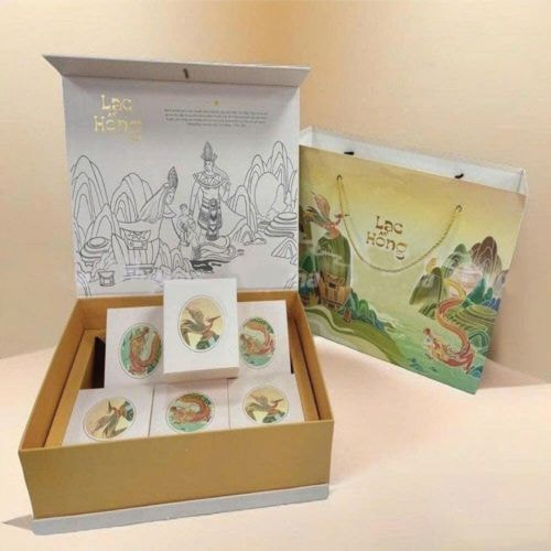 Hộp đựng bánh trung thu Lạc Hồng (AT10)