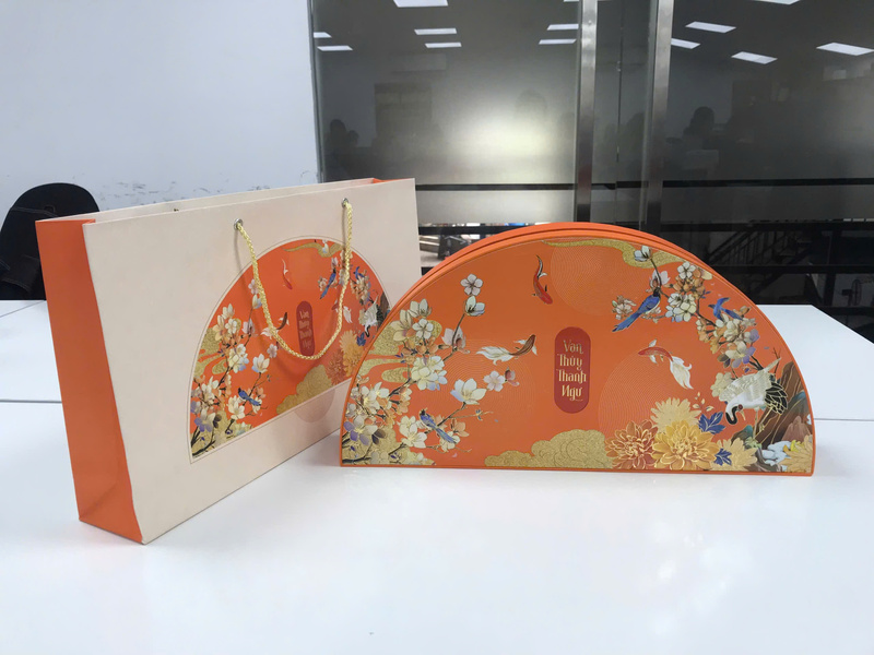 Hộp đựng bánh trung thu Vạn Thủy Thanh Ngư AT05